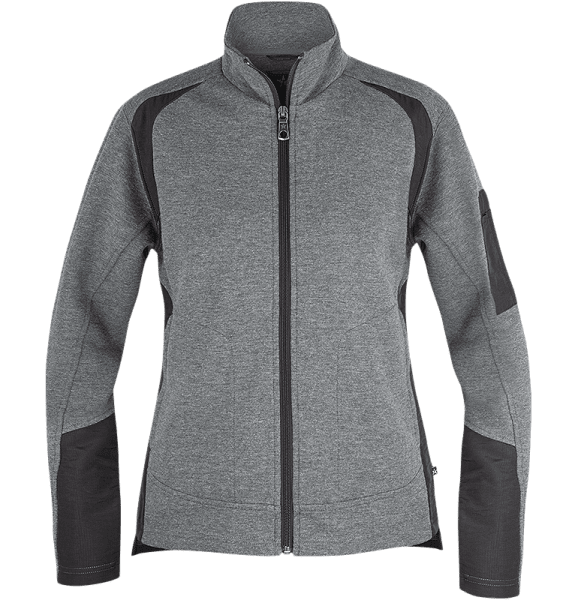 Zoom bild av Womens crew Cardigan, grey/black