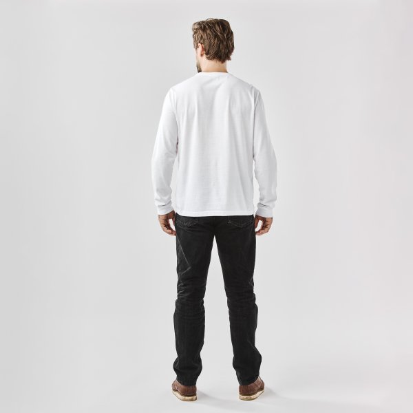 Zoom bild av Men's Stockton L/S Tee, white