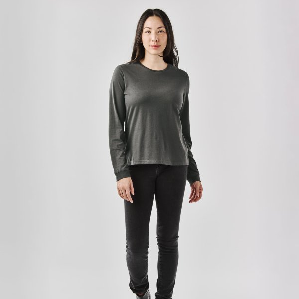 Zoom bild av Women's Stockton L/S Tee, granite