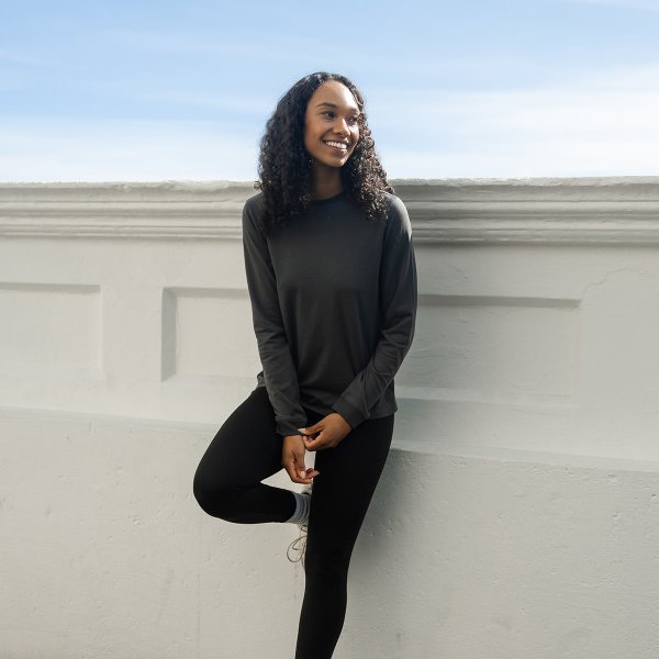 Zoom bild av Women's Stockton L/S Tee, granite