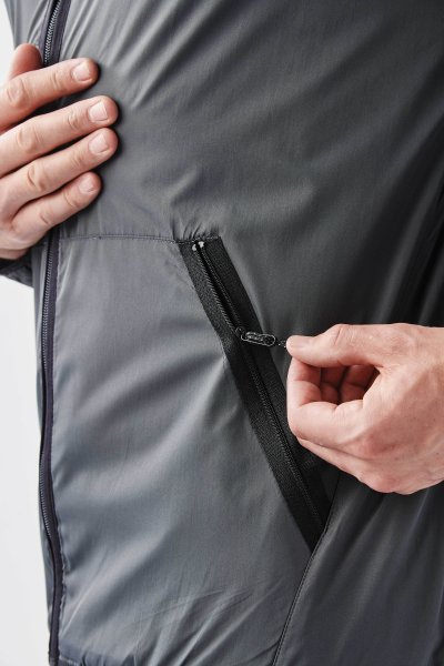 Zoom bild av Men's Ozone Hooded Shell, dolphin