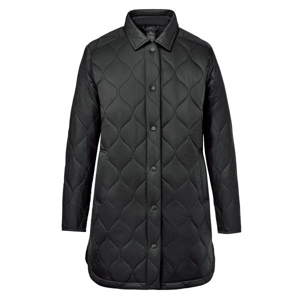 Zoom bild av Women's Tundra Quilted Shacket, black