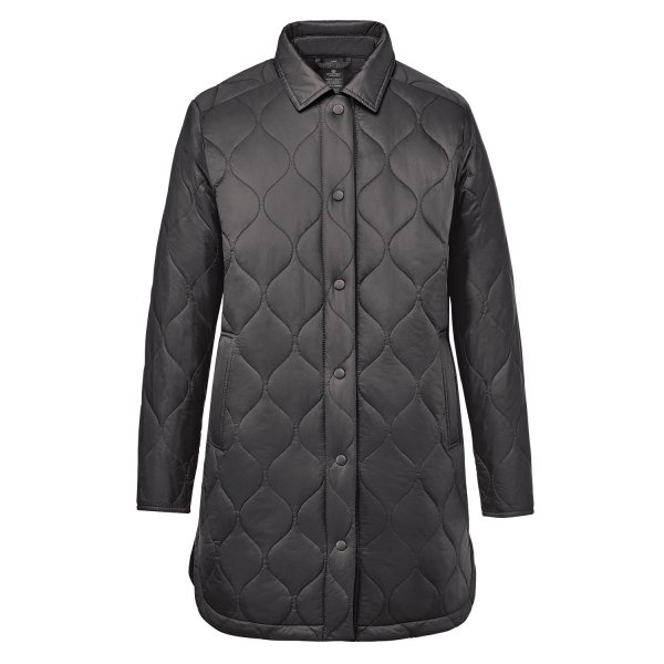 Zoom bild av Women's Tundra Quilted Shacket, granite
