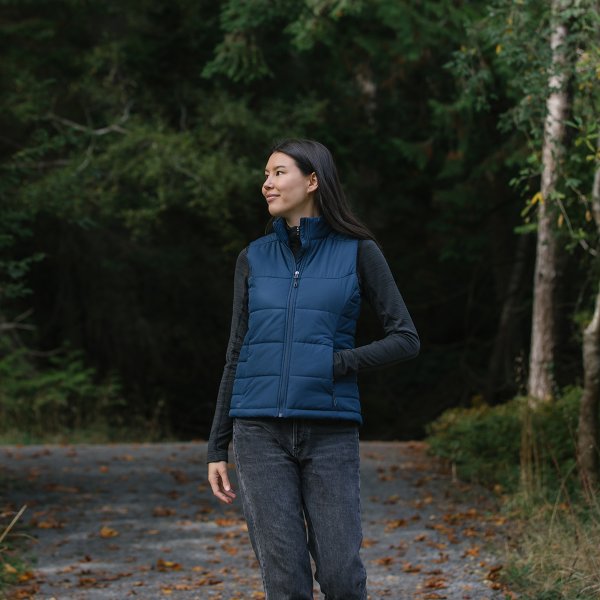 Zoom bild av Women's Sierra Thermal Vest, navy