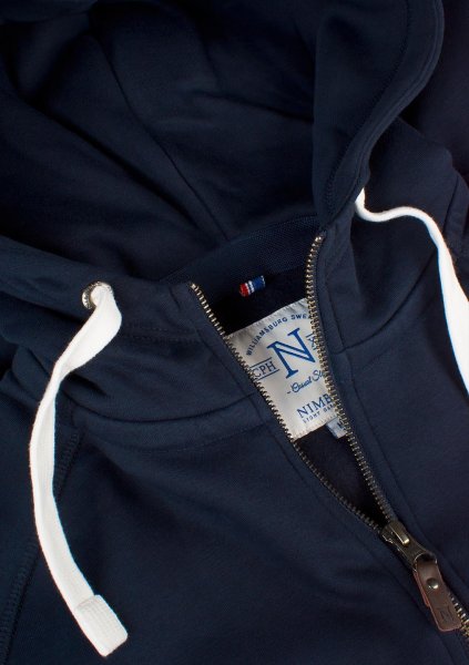 Zoom bild av Stylish hooded sweat, navy