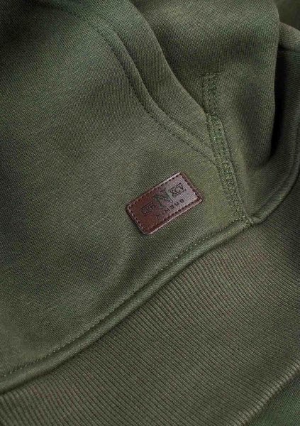 Zoom bild av Stylish hooded sweat, olive