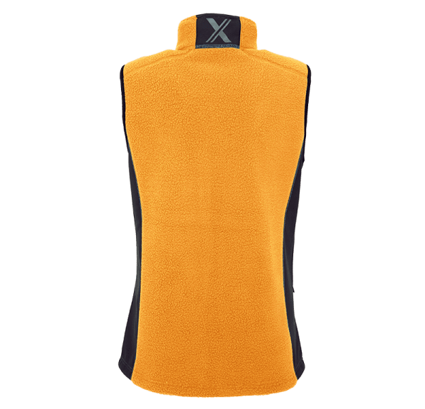 Zoom bild av Womens pile Fleece Vest, orange/black