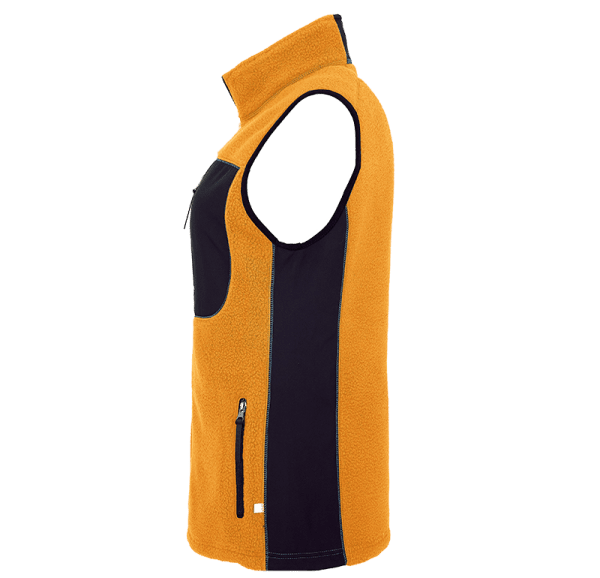 Zoom bild av Womens pile Fleece Vest, orange/black