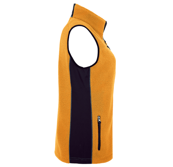 Zoom bild av Womens pile Fleece Vest, orange/black