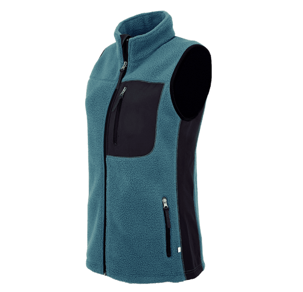 Zoom bild av Womens pile Fleece Vest, blue/black
